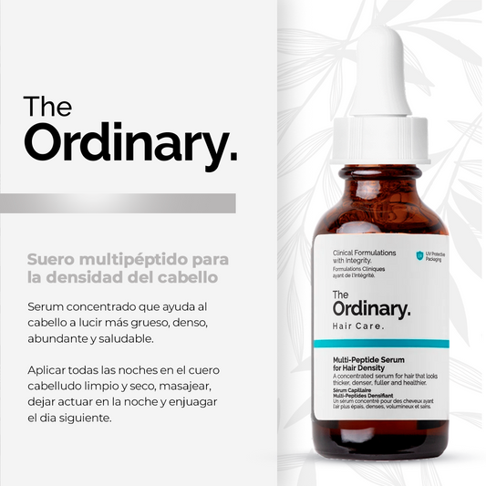 The Ordinary - Suero Multipéptido para la Densidad del Cabello